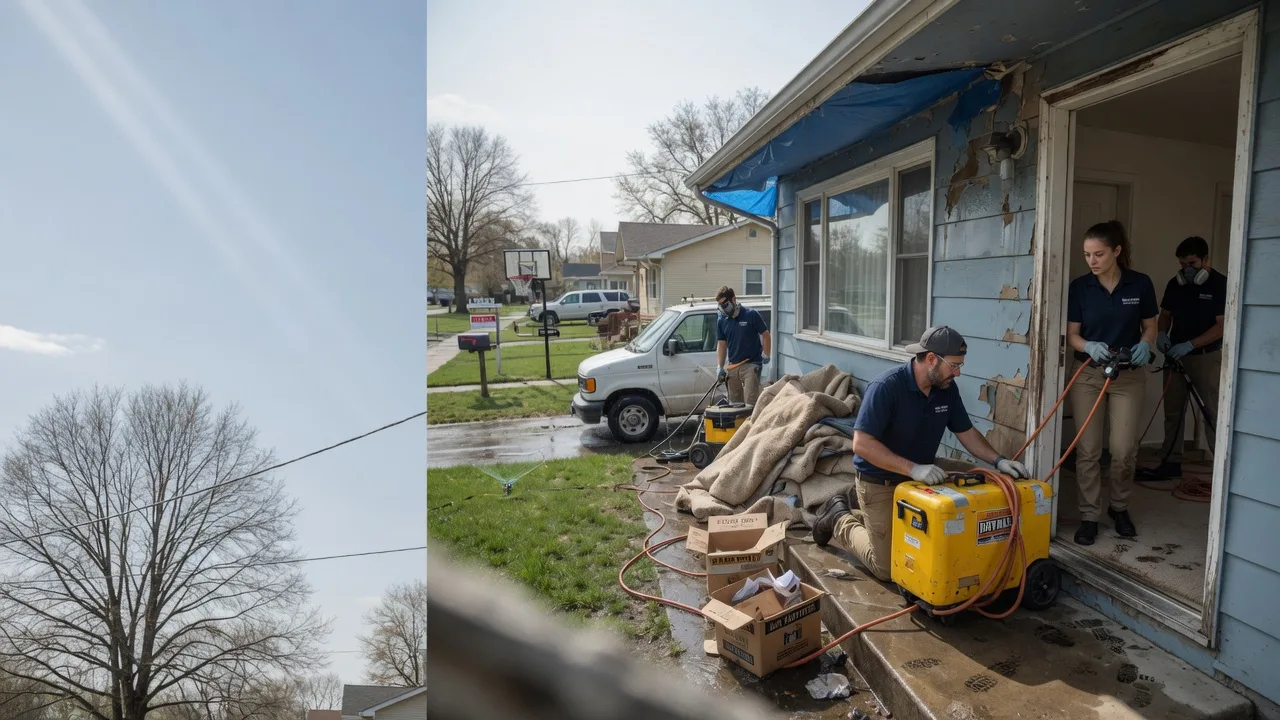 Basement Flood Cleanup in Rogers, NM near me